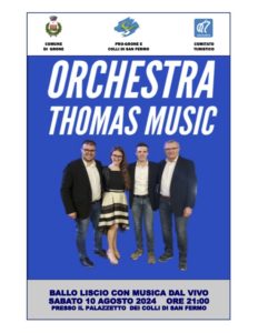 Locandina orchestra music 2024 – colli di san fermo