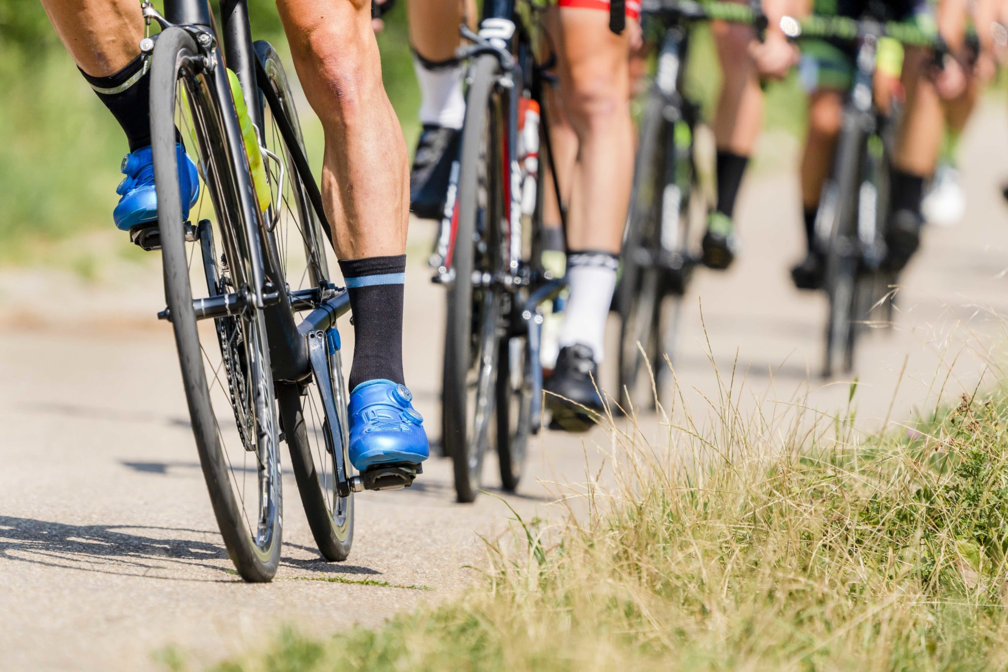 cyclist in